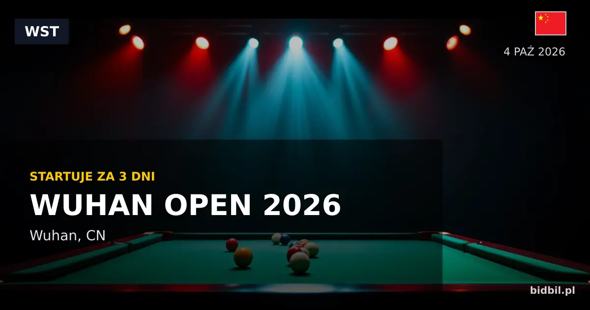 Wuhan Open 2026: Three Days Until the Break-Off in Wuhan