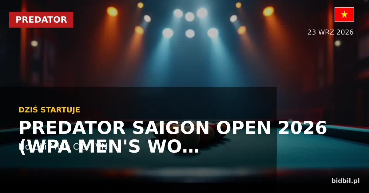 Predator Saigon Open 2026: WPA Men's World 10-Ball Championship Preview