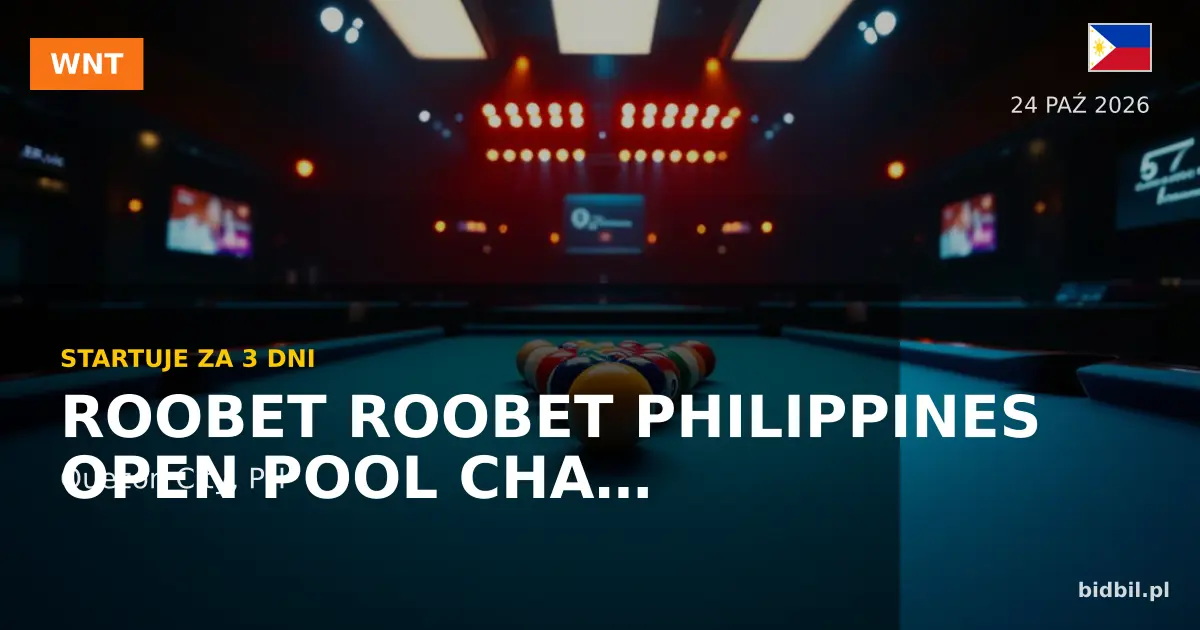 Roobet Philippines Open Pool Championship: Three Days to Go in Quezon City