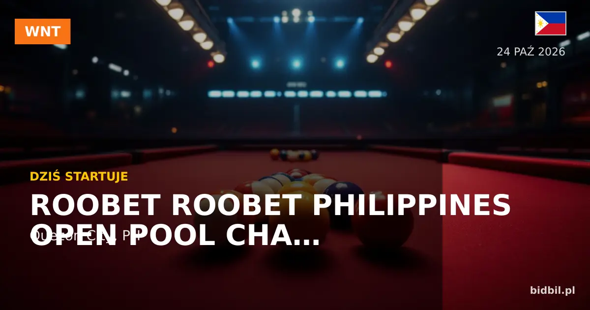 Roobet Philippines Open Pool Championship Preview
