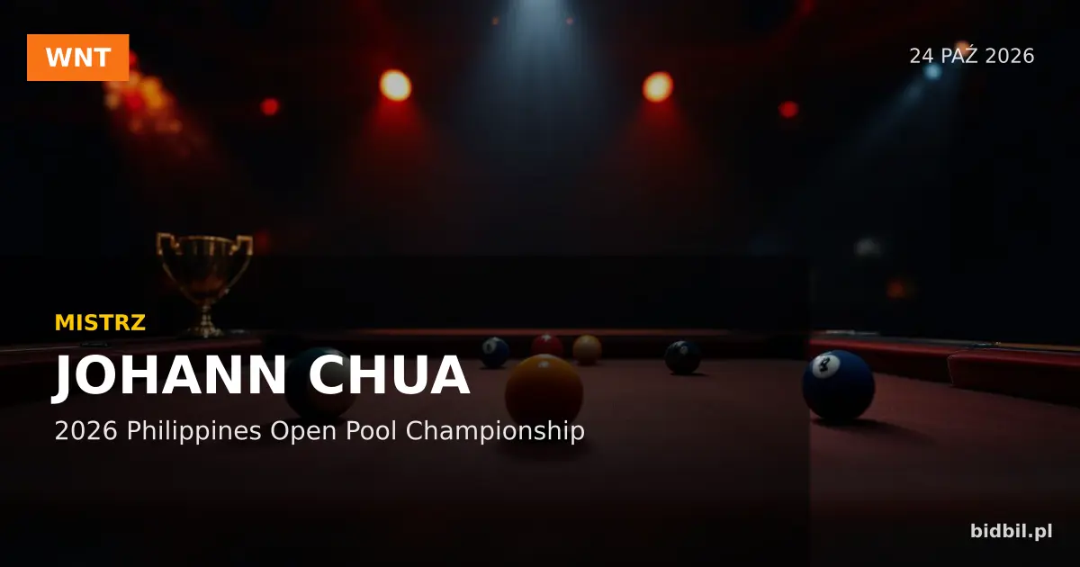 2026 Philippines Open Pool Championship: Chua Leads Final Podium