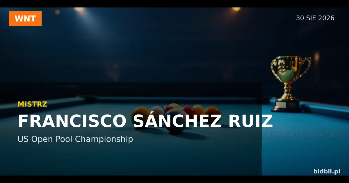 Sánchez Ruiz Wins US Open Pool Championship in Frisco