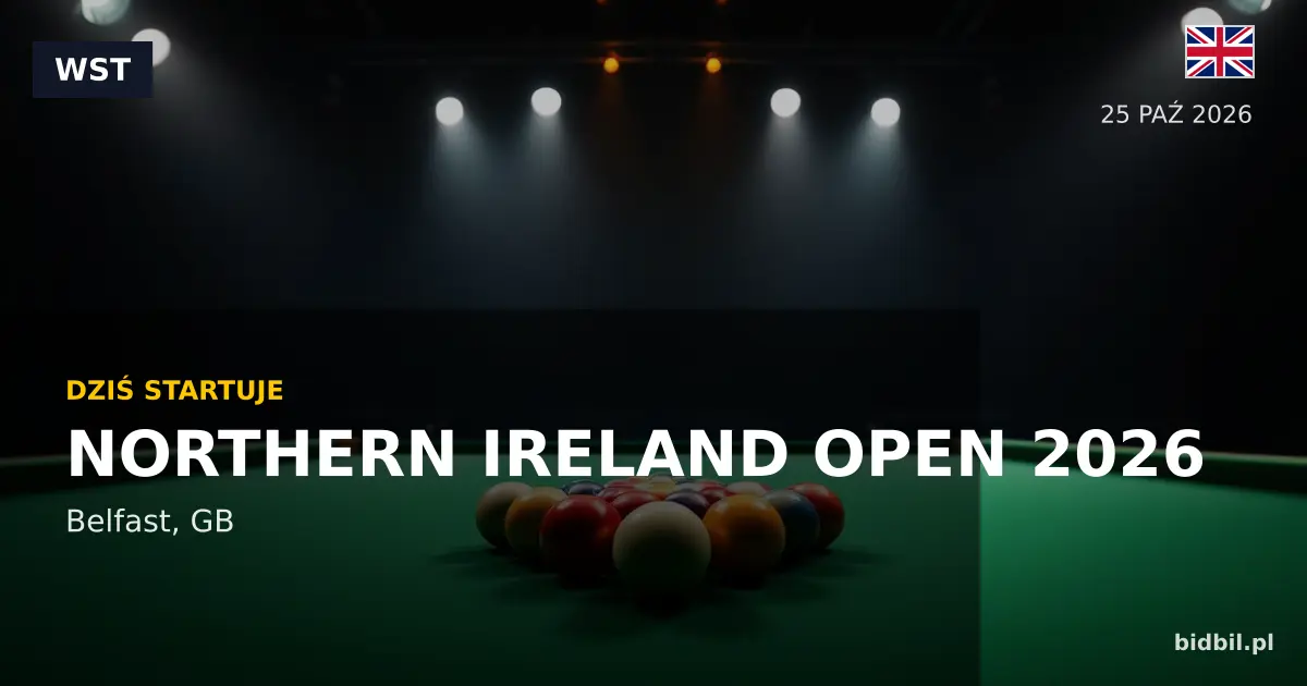 Northern Ireland Open 2026: Belfast Ranking Event Preview