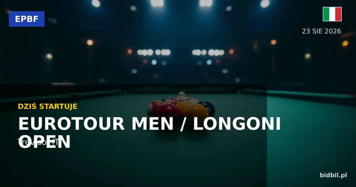 EuroTour Men / Longoni Open 2026 Preview