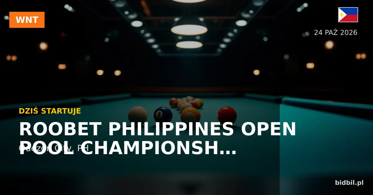Roobet Philippines Open Pool Championship Preview