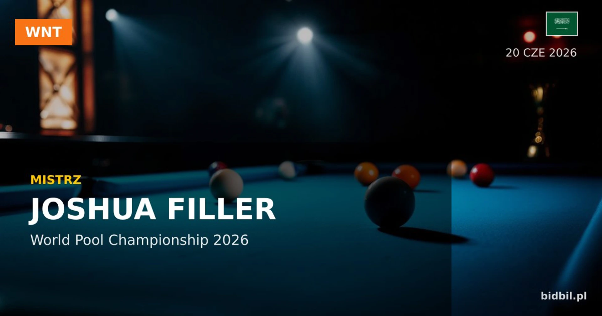 Filler Dominates Szewczyk to Claim World Pool Championship 2026 Title