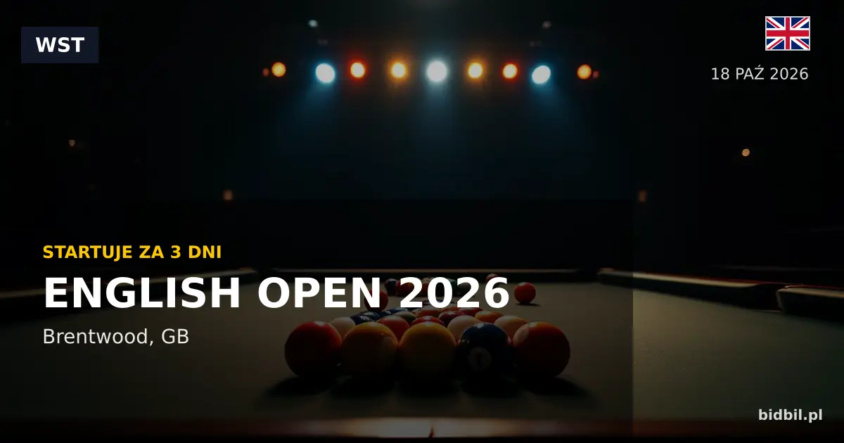 English Open 2026: Three Days to Go in Brentwood