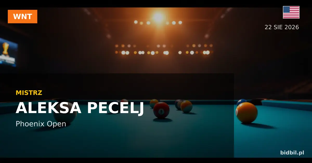 Phoenix Open 2026: Pecelj Captures 9-Ball Crown
